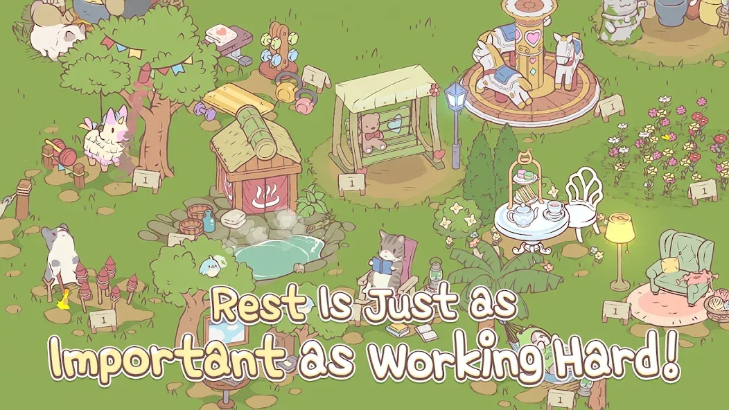 Cats & Soup - Cute Cat Game [МОД: Много монет, Открытые уровни и Мега MOD] Screenshot 3