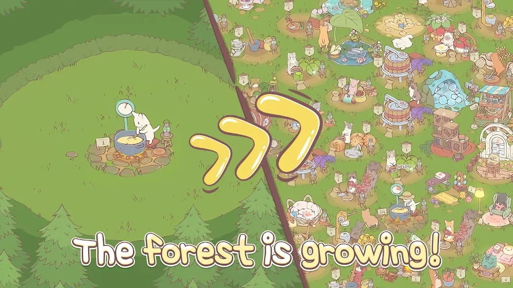 Cats & Soup - Cute Cat Game [МОД: Много монет, Открытые уровни и Мега MOD] Screenshot 5