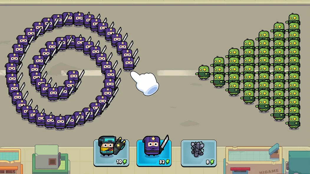 Police vs Zombie: Zombie City (Полиция против зомби) [МОД: Много денег, Монет и Все открыто] Screenshot 5