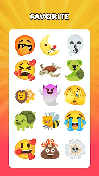 Emoji Mix: DIY Mixing (Эмоджи Микс) [МОД: Меню, Бесконечные монеты и Открытые уровни] Screenshot 3
