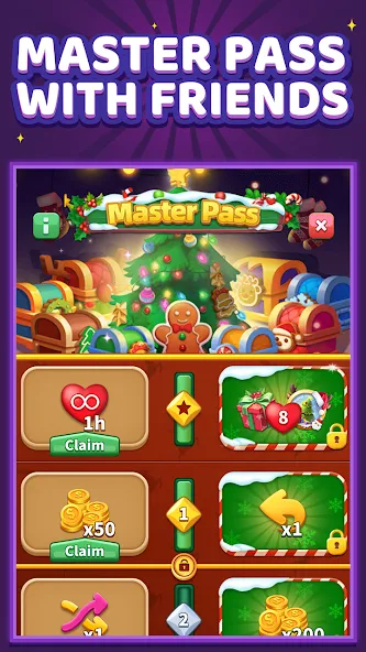 Tile Master 3D® - Triple Match (Тайл Мастер 3Д) [МОД: Меню, Бесконечные монеты и Открытые уровни] Screenshot 4