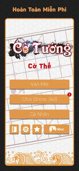 Cờ Thế Khó Nhất - Cờ Offline [МОД: Меню, Бесконечные монеты и Открытые уровни] Screenshot 1