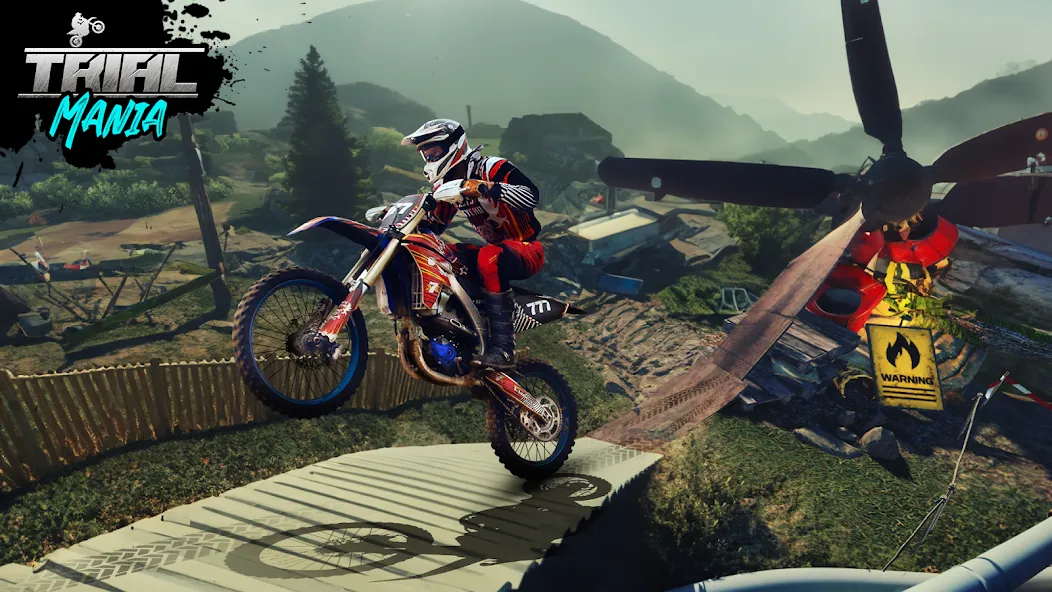 Trial Mania: Dirt Bike Games (Трайал Мания) [МОД: Много денег, Монет и Все открыто] Screenshot 1