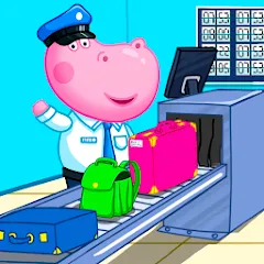 Скачать Hippo: Airport Profession Game [МОД: Бесконечные деньги, Монеты и Мега MOD] | Взлом Hippo: Airport Profession Game на Андроид