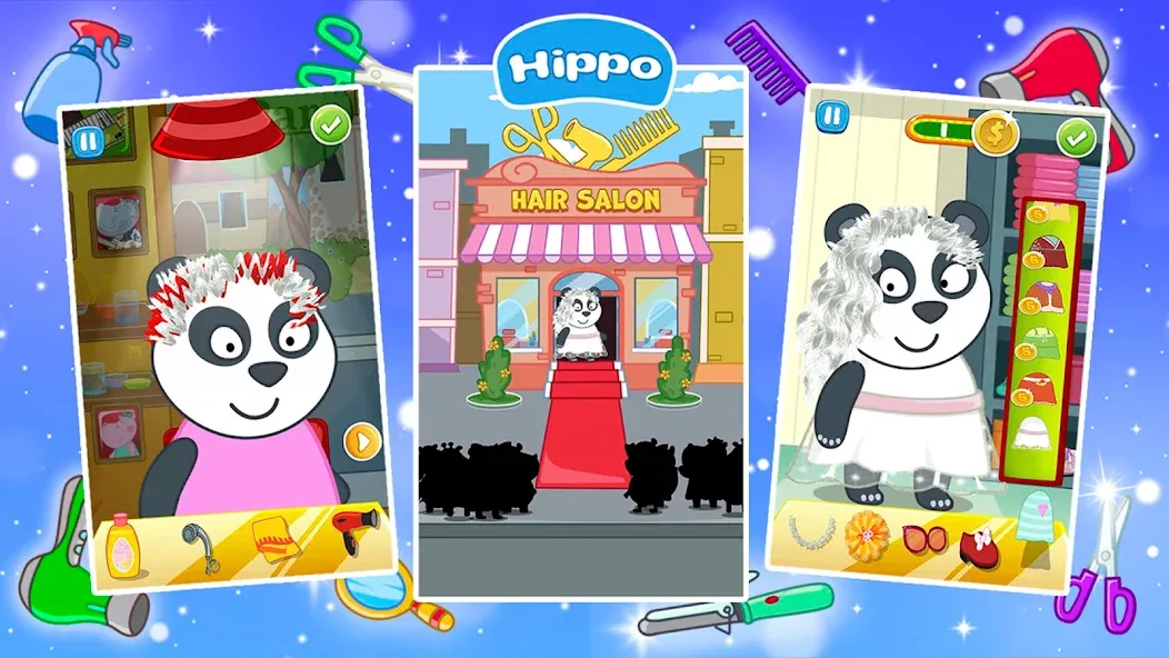 Hair Salon: Fashion Games [МОД: Бесконечные деньги, Монеты и Мега MOD] Screenshot 2