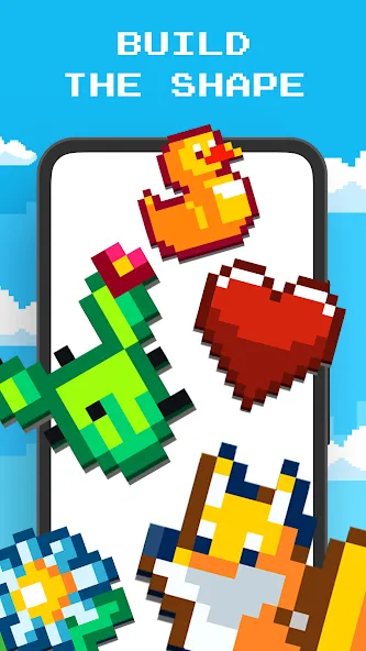 Blockin' Color - Block Puzzle [МОД: Все открыто, Дополнительные деньги и Меню MOD] Screenshot 3