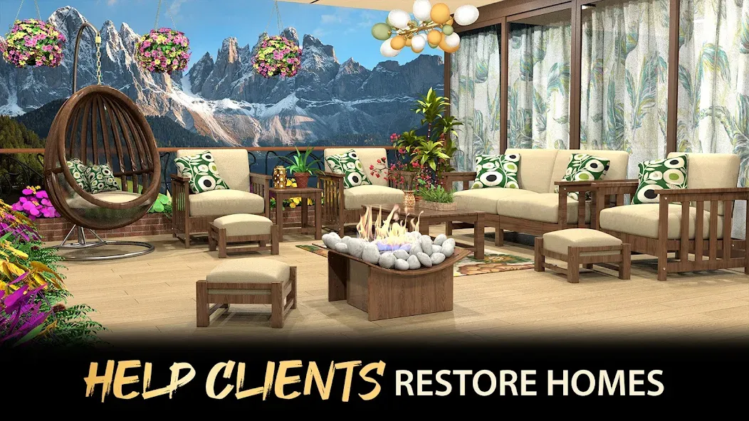 My Home Design: My House Games (Май Хоум Дизайн) [МОД: Бесконечные деньги, Монеты и Мега MOD] Screenshot 4