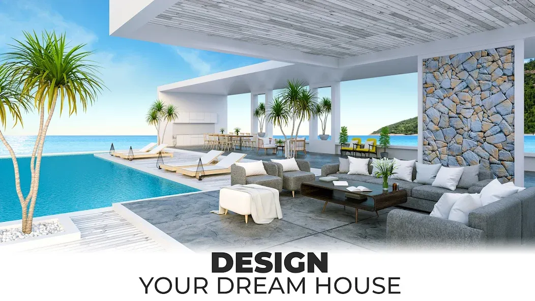 My Home Makeover: House Design [МОД: Много денег, Монет и Все открыто] Screenshot 1