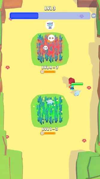 Battle Monster Arena (Батл Монстр Арена) [МОД: Меню, Бесконечные монеты и Открытые уровни] Screenshot 1