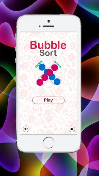 Bubble sort bubbling maker fun (Бабл сорт бабл макер фан) [МОД: Много монет, Открытые уровни и Мега MOD] Screenshot 2