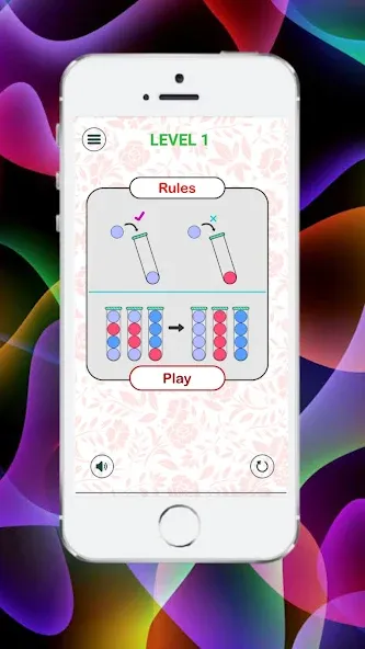 Bubble sort bubbling maker fun (Бабл сорт бабл макер фан) [МОД: Много монет, Открытые уровни и Мега MOD] Screenshot 5