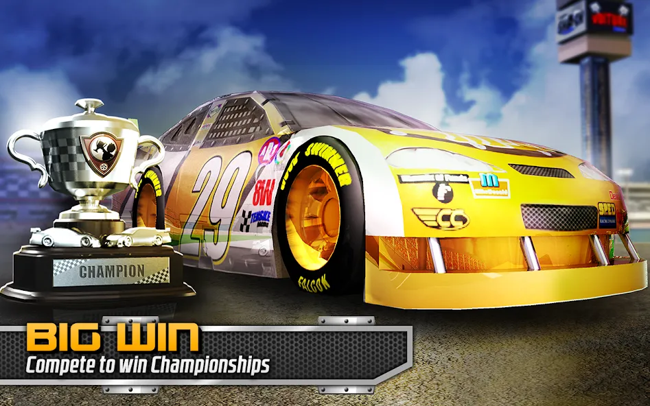 BIG WIN Racing (БИГ ВИН Гонки) [МОД: Много монет, Открытые уровни и Мега MOD] Screenshot 5