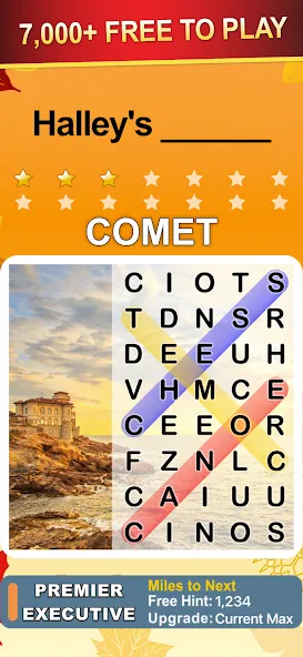 Word Search World Traveler (Ворд Срч Ворлд Трэвелер) [МОД: Бесконечные деньги, Монеты и Мега MOD] Screenshot 1