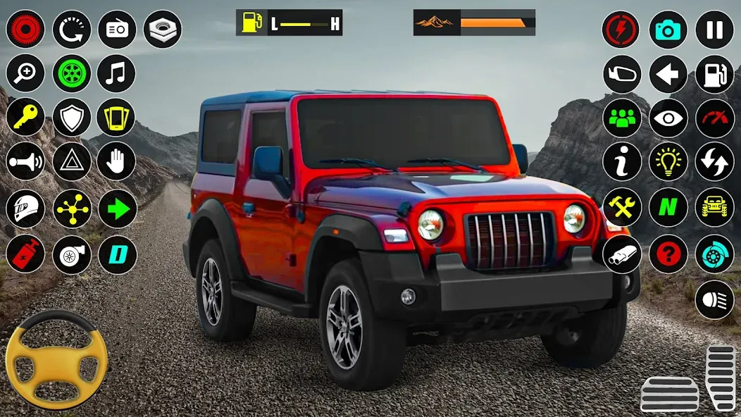 Offroad SUV: 4x4 Driving Game. (Оффроуд внедорожник) [МОД: Бесконечные деньги, Монеты и Мега MOD] Screenshot 2