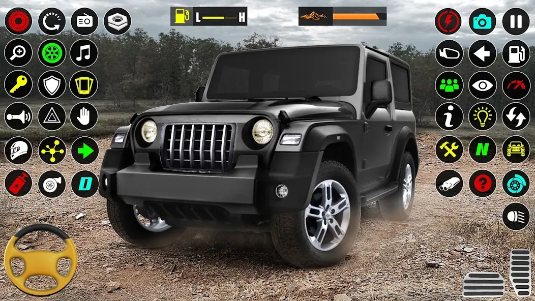 Offroad SUV: 4x4 Driving Game. (Оффроуд внедорожник) [МОД: Бесконечные деньги, Монеты и Мега MOD] Screenshot 3