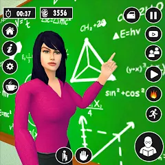 Скачать High School Teacher Life Game [МОД: Бесконечные деньги, Монеты и Мега MOD] | Взлом High School Teacher Life Game на Андроид
