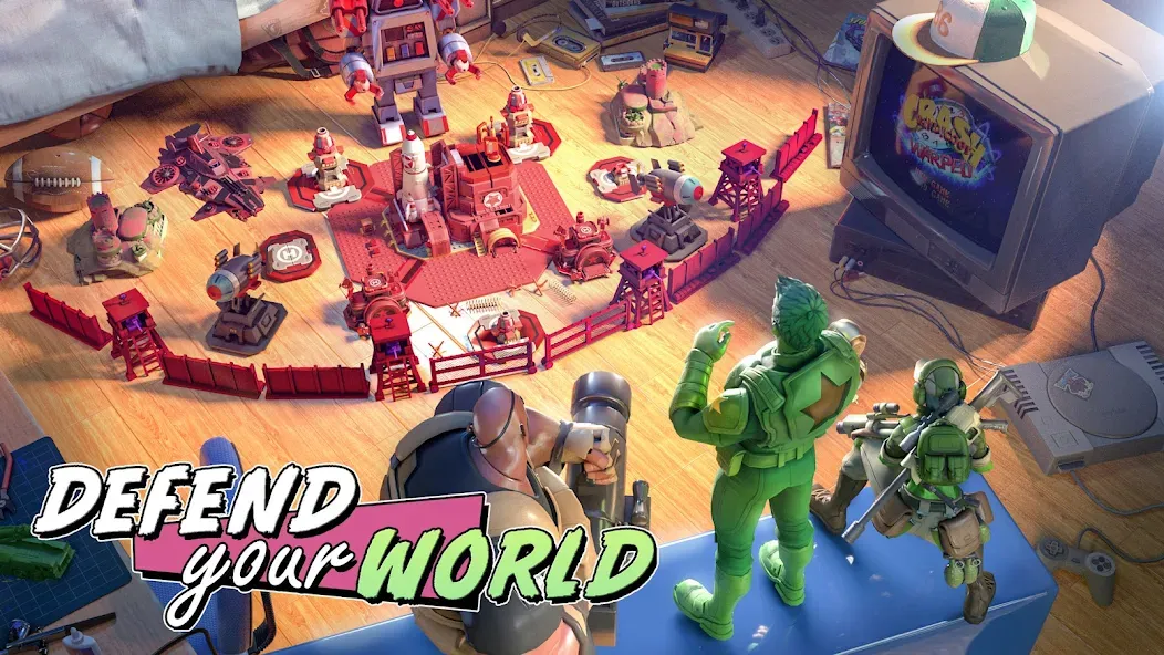 TOY WARS (Арми Мен Страйк) [МОД: Все открыто, Дополнительные деньги и Меню MOD] Screenshot 4