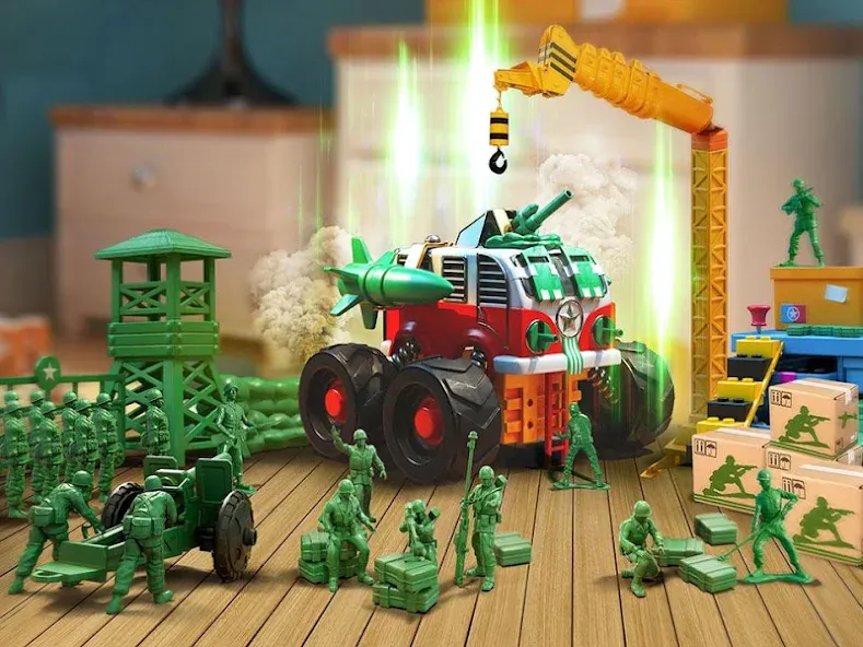 TOY WARS BETA (Армия Мен Страйк Бета) [МОД: Бесконечные деньги, Монеты и Мега MOD] Screenshot 2