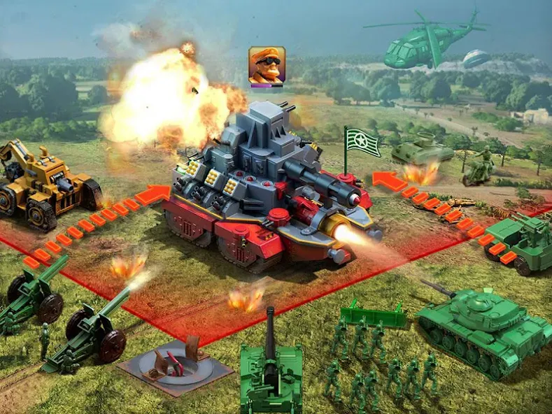 TOY WARS BETA (Армия Мен Страйк Бета) [МОД: Бесконечные деньги, Монеты и Мега MOD] Screenshot 3