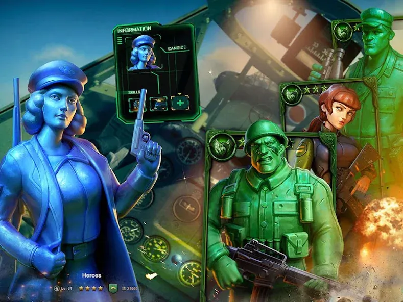 TOY WARS BETA (Армия Мен Страйк Бета) [МОД: Бесконечные деньги, Монеты и Мега MOD] Screenshot 5