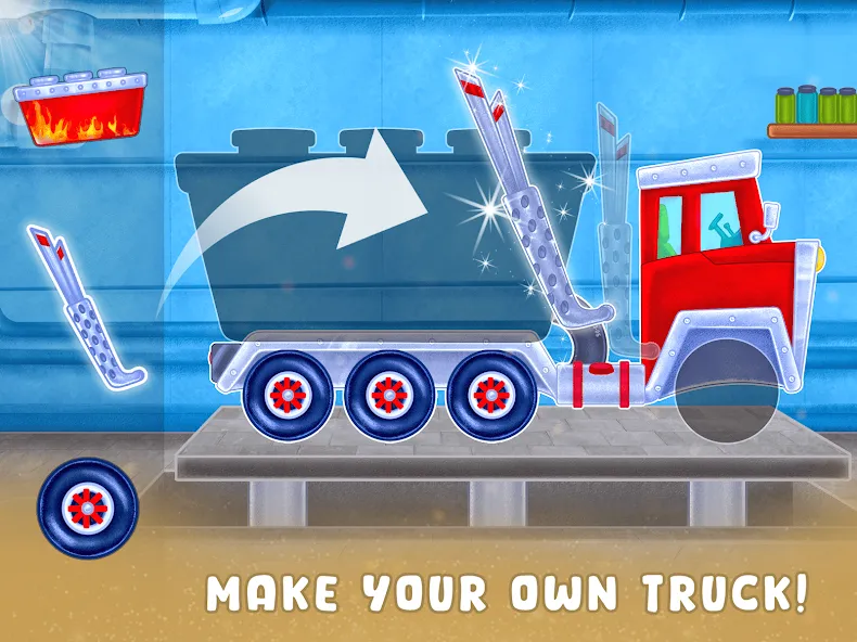 Oil Tanker Truck Games [МОД: Все открыто, Дополнительные деньги и Меню MOD] Screenshot 1