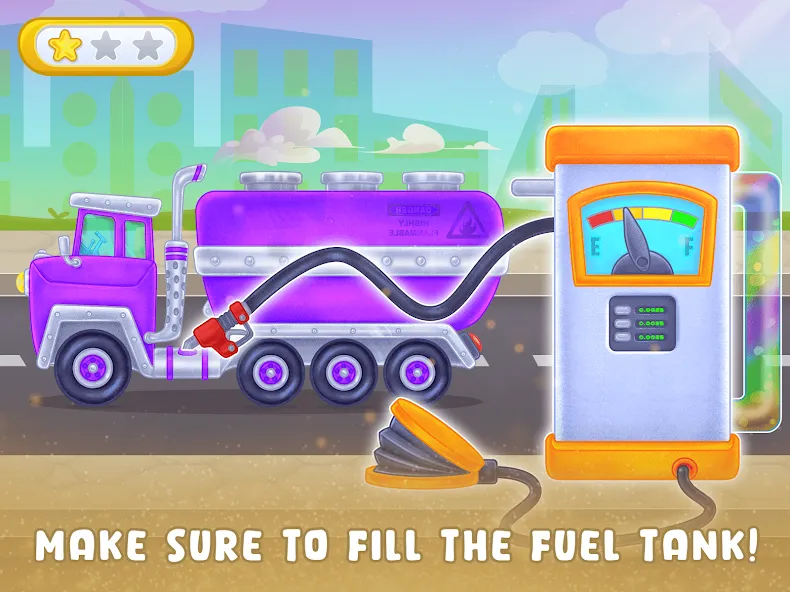 Oil Tanker Truck Games [МОД: Все открыто, Дополнительные деньги и Меню MOD] Screenshot 3
