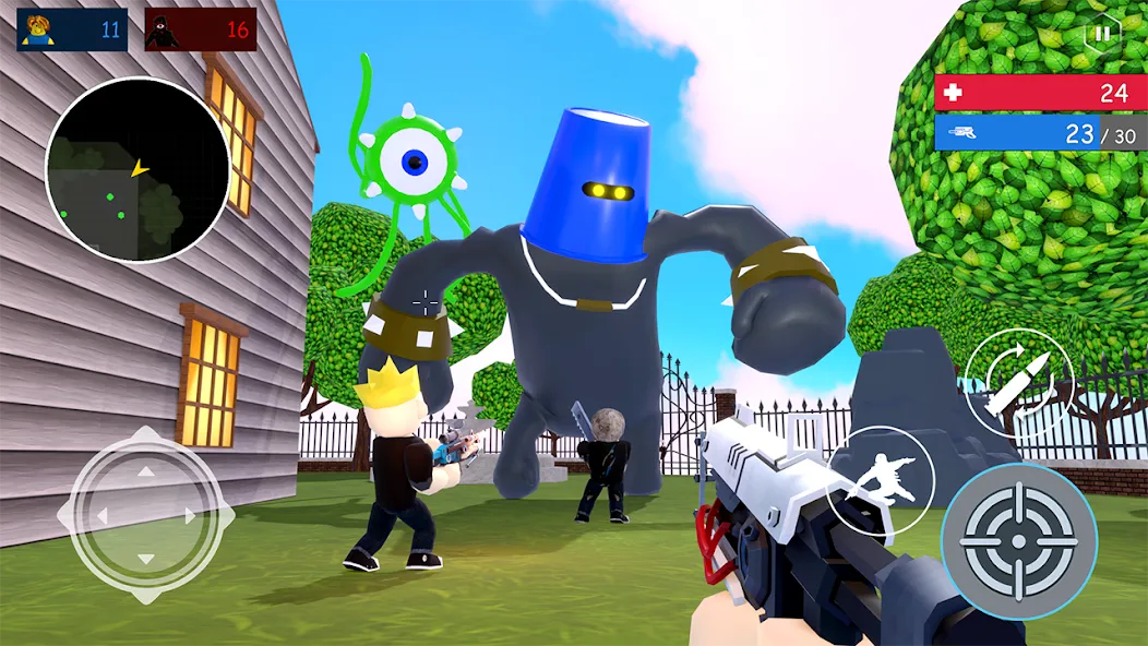 Alphabet Shooter: Survival FPS (Алфавит Шутер) [МОД: Бесконечные деньги, Монеты и Мега MOD] Screenshot 2