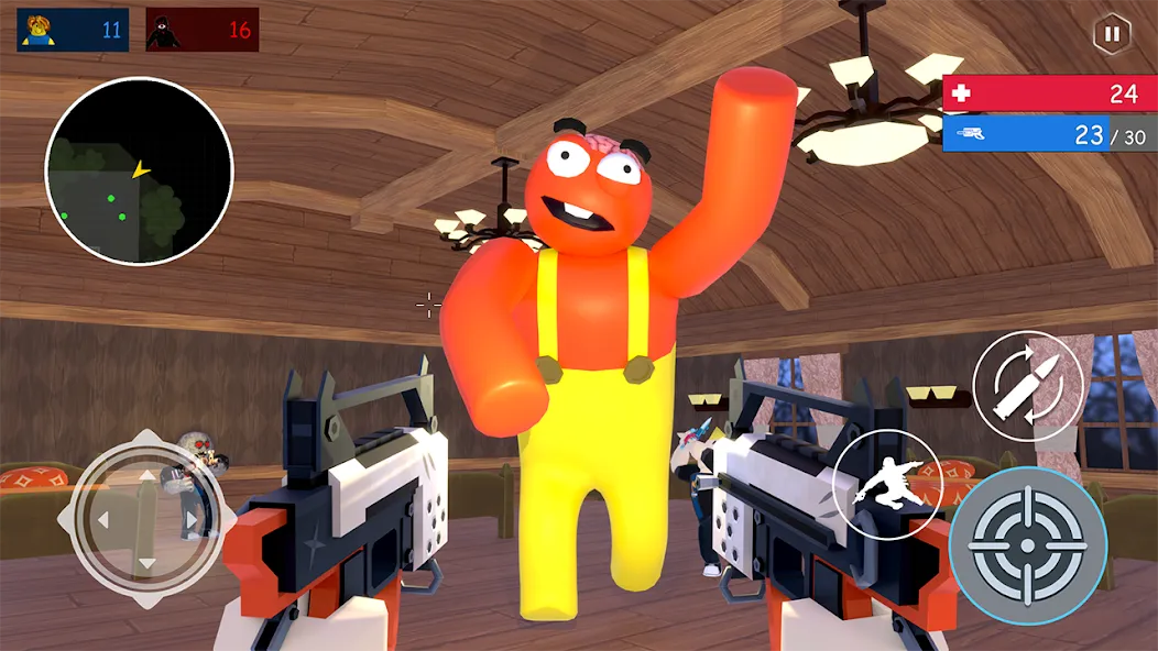Alphabet Shooter: Survival FPS (Алфавит Шутер) [МОД: Бесконечные деньги, Монеты и Мега MOD] Screenshot 3