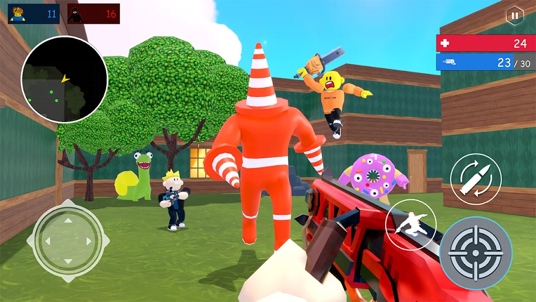 Alphabet Shooter: Survival FPS (Алфавит Шутер) [МОД: Бесконечные деньги, Монеты и Мега MOD] Screenshot 4