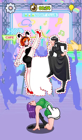 Pose to Hide: Tricky Puzzle (Поза чтобы скрыть) [МОД: Много монет, Открытые уровни и Мега MOD] Screenshot 5