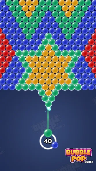 Bubble Pop Burst: Bubble Shoot (Бабл Поп Брст) [МОД: Меню, Бесконечные монеты и Открытые уровни] Screenshot 3
