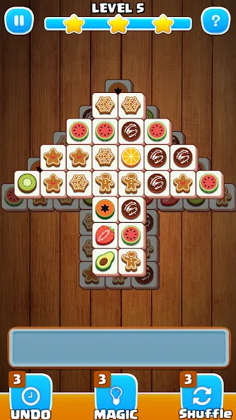Tile Match Sweet -Triple Match [МОД: Бесконечные деньги, Монеты и Мега MOD] Screenshot 2
