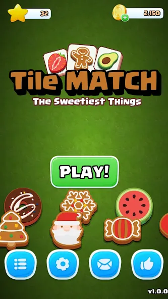 Tile Match Sweet -Triple Match [МОД: Бесконечные деньги, Монеты и Мега MOD] Screenshot 4