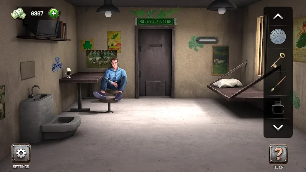 100 Doors - Escape from Prison (сто) [МОД: Много денег, Монет и Все открыто] Screenshot 1