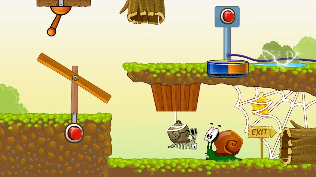 Snail Bob 1: Adventure Puzzle [МОД: Много денег, Монет и Все открыто] Screenshot 5