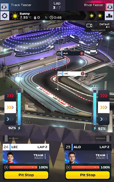 F1 Clash - Car Racing Manager (Ф1 Клаш) [МОД: Все открыто, Дополнительные деньги и Меню MOD] Screenshot 2