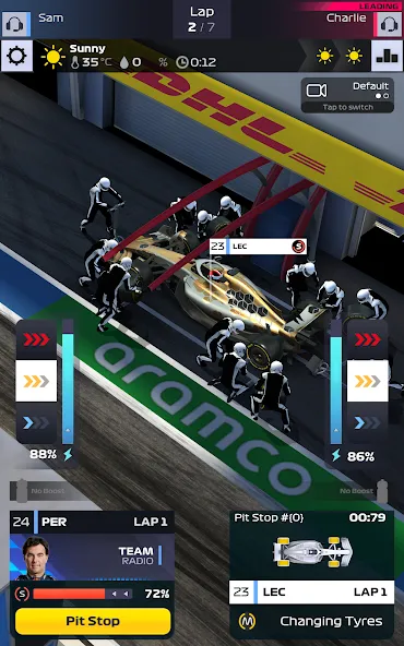 F1 Clash - Car Racing Manager (Ф1 Клаш) [МОД: Все открыто, Дополнительные деньги и Меню MOD] Screenshot 5