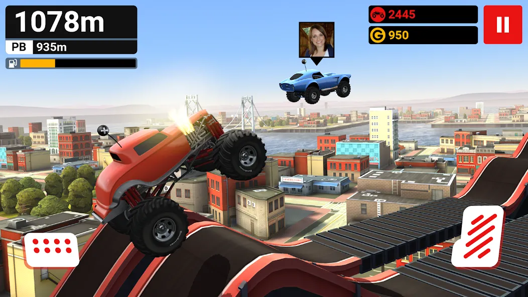 MMX Hill Dash (ММХ Хилл Клайм) [МОД: Меню, Бесконечные монеты и Открытые уровни] Screenshot 1