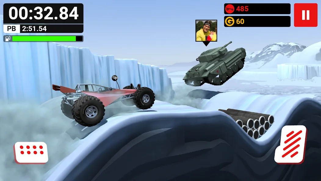 MMX Hill Dash (ММХ Хилл Клайм) [МОД: Меню, Бесконечные монеты и Открытые уровни] Screenshot 2