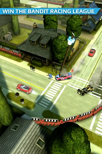 Smash Bandits Racing (Смэш Бэндитс Рейсинг) [МОД: Все открыто, Дополнительные деньги и Меню MOD] Screenshot 1