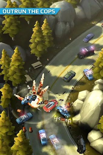 Smash Bandits Racing (Смэш Бэндитс Рейсинг) [МОД: Все открыто, Дополнительные деньги и Меню MOD] Screenshot 5