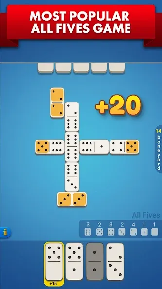 Dominos Party - Classic Domino [МОД: Все открыто, Дополнительные деньги и Меню MOD] Screenshot 1