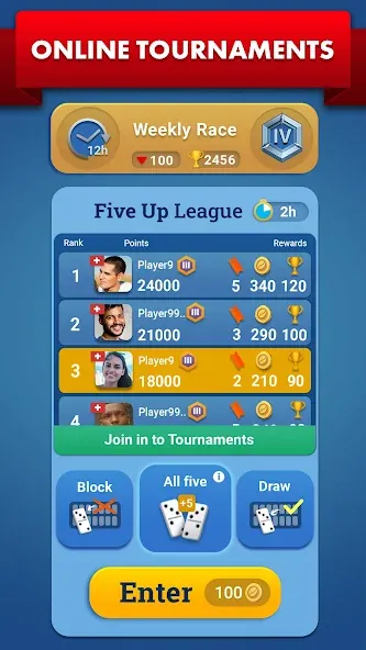 Dominos Party - Classic Domino [МОД: Все открыто, Дополнительные деньги и Меню MOD] Screenshot 3