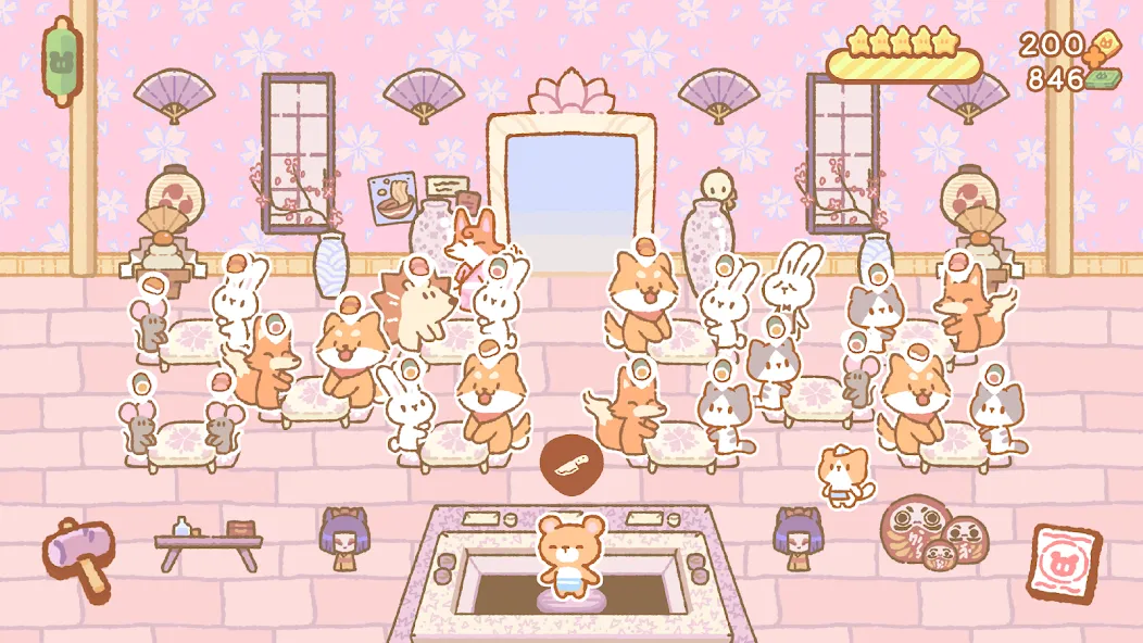 Kuma Sushi Bar [МОД: Меню, Бесконечные монеты и Открытые уровни] Screenshot 5