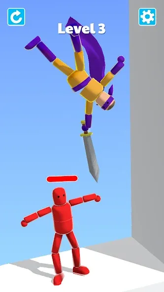 Ragdoll ninja: Imposter hero (Рагдолл Ниндзя) [МОД: Много денег, Монет и Все открыто] Screenshot 4