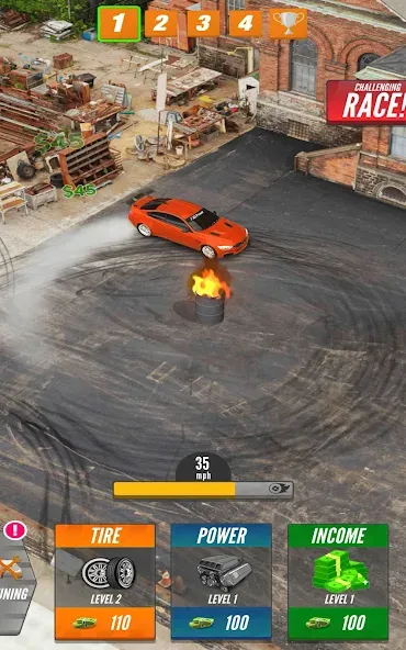 Drift 2 Drag (Дрифт 2 Дрэг) [МОД: Меню, Бесконечные монеты и Открытые уровни] Screenshot 5
