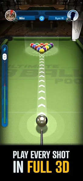 Ultimate 8 Ball Pool (Бол Смеш) [МОД: Меню, Бесконечные монеты и Открытые уровни] Screenshot 2