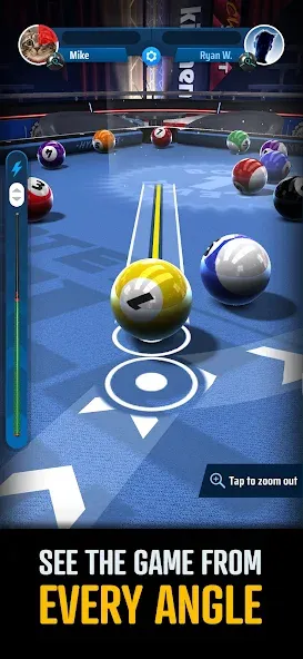 Ultimate 8 Ball Pool (Бол Смеш) [МОД: Меню, Бесконечные монеты и Открытые уровни] Screenshot 3