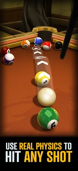 Ultimate 8 Ball Pool (Бол Смеш) [МОД: Меню, Бесконечные монеты и Открытые уровни] Screenshot 4