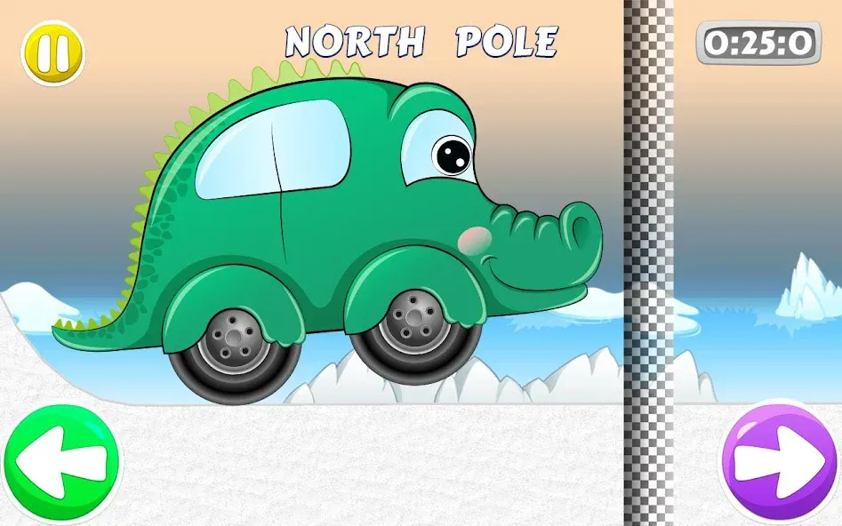 Racing car game for kids [МОД: Бесконечные деньги, Монеты и Мега MOD] Screenshot 4